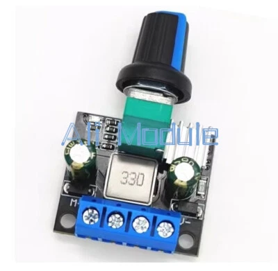 3,5A DC12V/24V PWM Motor Drehzahlregler LED Dimmer B10K Potentiometer Regler NEU - Bild 1 von 4