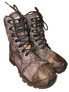Botas de caza Herman Survivors 800 g Thinsulate impermeables camufladas para hombre 10 de ancho - Imagen 1 de 5
