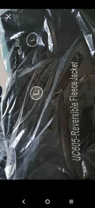 Reversible Black FleReversible fleece jacket, unisex, black, unpacked, brand... - Picture 1 of 8
