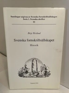 Svenska fornskriftsallskapet 1944-1993: Historik; MEDIEVAL SWEDISH TEXTS HISTORY - Picture 1 of 15