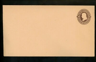 US Postal Stationery U191 Mint Envelope Entire 10c Brown on Oriental Buff - Image 1 of 2