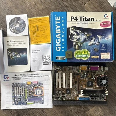 GIGABYTE GA-8SG800 / GA-8S648FX Motherboard P4 TITAN Series INTEL Sockel 648 FX - Image 1 of 4