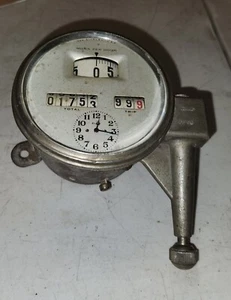 Original 1900s Speedometer ~ Odometer ~ Clock ~ Van Sicklen ~ Elgin Clock - Picture 1 of 10