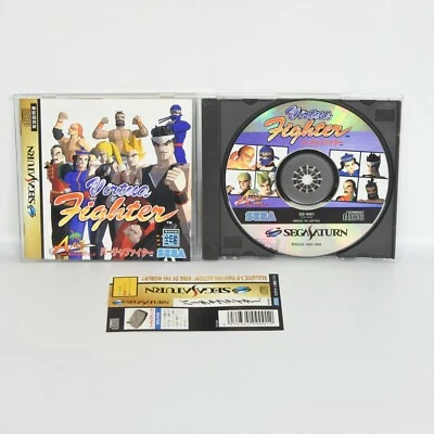 VIRTUA FIGHTER 1 GS-9001 Sega Saturn Spine * ss - Image 1 of 2