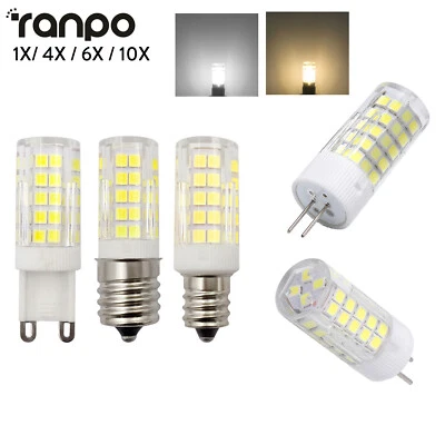 Led Ceramic Corn Lamp 7W Bulb 220V Ac Smd Light White Warm/Cool White Home Decor - Image 1 of 4