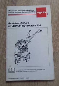 Agria Motorhacke 900 Betriebsanleitung - Bild 1 von 1