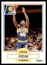 1990-91 Fleer Chuck Person Basketball Cards. #79