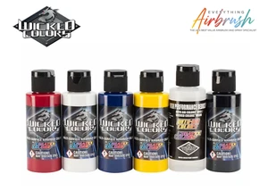 Createx Wicked Colors | Transparent | Full Range (60ml Bottle) - Picture 1 of 34
