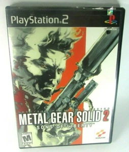 Metal Gear Solid 2: Sons of Liberty (Sony PlayStation PS2) Komplett Black Label - Bild 1 von 3