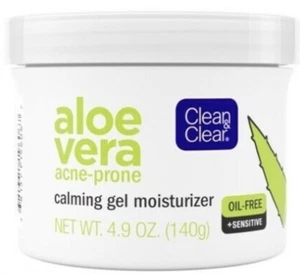 Clean & Clear Aloe Vera Acne Prone Calming Gel Moisturizer, 4.9 fl. oz - Picture 1 of 1