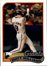 2005 (GIANTS) Topps All-Time Fan Favorites #51 Matt Williams