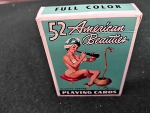 Vintage 52 American Beauties Gil Elvgren Pin-Up Playing Cards, - Picture 1 of 8