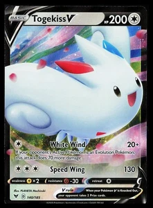 Holo Togekiss V 140/185 Ultra Rare Vivid Voltage Pokemon TCG - Picture 1 of 2