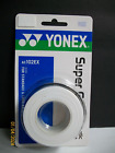Yonex Super Grap Overgrip - 3 Pack - Tennis Grip, Badminton AC102EX White