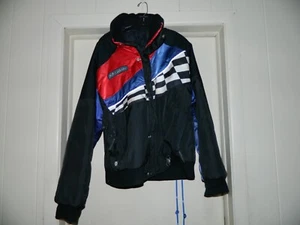 Giacca Cappotto Ski-Doo Snow MXZ Mach Z Uomo Grande Corsa A Scacchi Nero - Foto 1 di 6