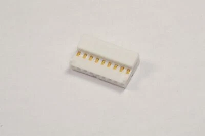 644020-9 Tyco Latch Connector Receptacle 1 Row 9 Position 2.54mm 24 AWG RA IDC - Image 1 of 3