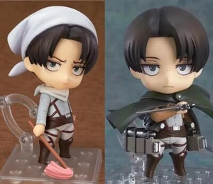 Nendoroid 417 390 Anime Attack On Titan Levi Ackerman PVC Figure Toy Gifts - Picture 1 of 5