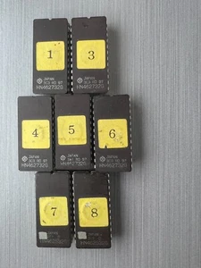 HITACHI HN462732G 462732 2732 32KBIT UV EPROM X 7pcs - Picture 1 of 3
