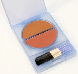 Estee Lauder Blush All Day Natural Cheek Color Duo Tawny Rosemarble New - Picture 1 of 4