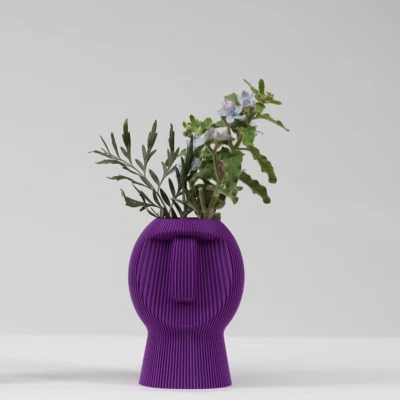 Chubby Dude - Design Vase Blumentopf - Büro -Wohnzimmer Deko-Blumen-Modern - Bild 1 von 4