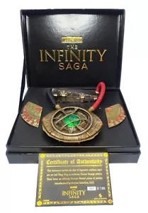 MARVEL DR DOCTOR STRANGE REPLICA PROP SET EYE OF AGAMOTTO CLOAK PINS SLING RING - Picture 1 of 13