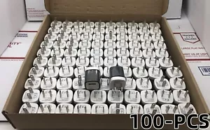 100x 1A USB Power Adapter AC Home Wall Charger US Plug For APPLE Samsung iPhone - Picture 1 of 5