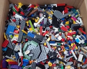 LEGO 15 Lbs Pounds Random Parts Pieces Building Plates Blocks Bricks Bulk Lot - Picture 1 of 3