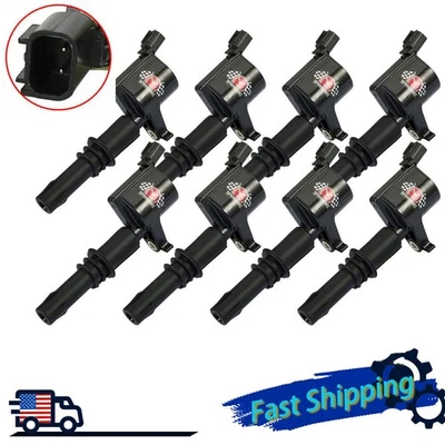 Bobinas de encendido energéticas 8 piezas para Ford Mustang 4,6 L V8 2005 2006 2007 2008 Foto 1 de 4