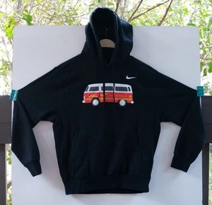 Nike Come Run With Us Hoodie Herren Schwarz Beaverton Oregon Nike Team USA Größe S - Bild 1 von 6