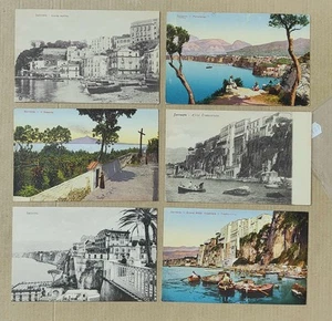 NAPLES PROVINCE-SORRENTO-LOT 6 POSTCARDS-C95-197 - Picture 1 of 1