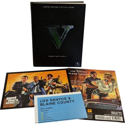 Grand Theft Auto V Limited Edition Strategy Guide Rockstar - Image 1 of 4