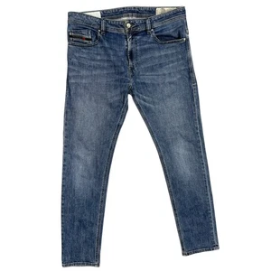 Diesel Industry Thommer-C Slim-Skinny Denim Jeans Stretch Blue 34x31 - Picture 1 of 10