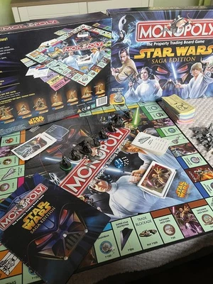 Monopoly Star Wars Saga Edition 2005 100% complete - Image 1 of 4