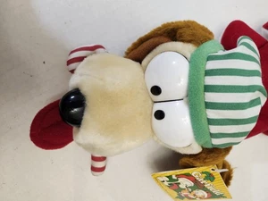 NOS Odie The Night Before plush Play By Play Dankin CHRISTMAS HOLIDAY vintage  - Picture 1 of 6