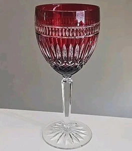 Cáliz Waterford Cristal Serenidad Lenguaje de Joyas Clarendon Rojo Rubí *LEER - Imagen 1 de 9