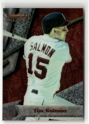 1994 BOWMAN'S BEST #25 TIM SALMON CALIFORNIA ANGELS - Image 1 of 2
