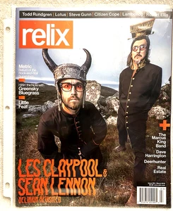 Relix Magazine March 2019 #294 w/ CD *NEW* Les Claypool & Sean Lennon - Picture 1 of 2