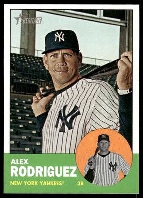 2012 Topps Heritage #361 Alex Rodriguez - Image 1 of 2