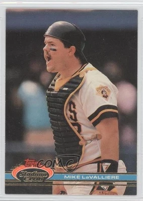 1991 Topps Stadium Club Mike LaValliere #279 - Image 1 of 2