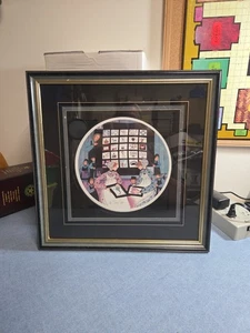 P. Buckley Moss Print "The Society Quilt" Signed Numbered Framed L.E. 13305 1994 - Picture 1 of 12