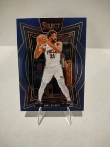 2024-25 Panini Select Joel Embiid #6 Concourse Blue Philadelphia 76ers - Picture 1 of 2