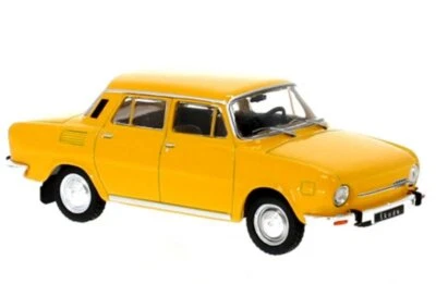 IXO MODELS SKODA 100L - 1974 - yellow - IXO 1:43