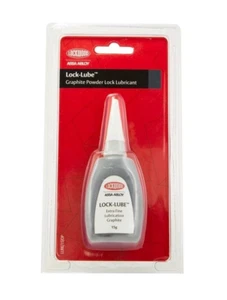 Lockwood Lock Lube Graphite Powder 15g Lock Hinge & Latch Dry Lubricant - Picture 1 of 1