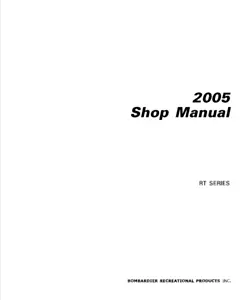 Skidoo SUMMIT MACH Z HIGHMARK X Service Manual | 2005 | MAILED CD OR USB - Picture 1 of 12