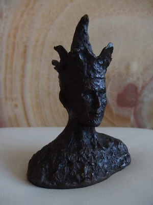 Museo Fino Escultura de Bronce, Joker, Firmado, Pablo Picasso con Certificado de Autenticidad y Documentos Foto 1 de 4