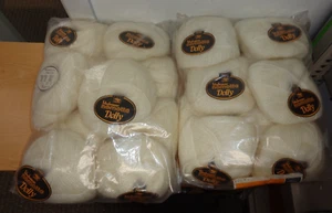Lot of 20 Schachenmayr Nomotta Dolly Mohair Yarn Mix Cream white F7000 K159 - Picture 1 of 2