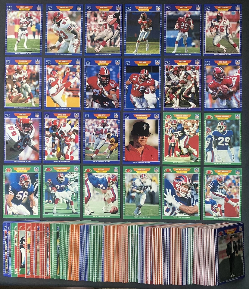1989 Pro Set - Football Cards - #1-194 - Complete Your Set - You U Pick - Image 1 of 1