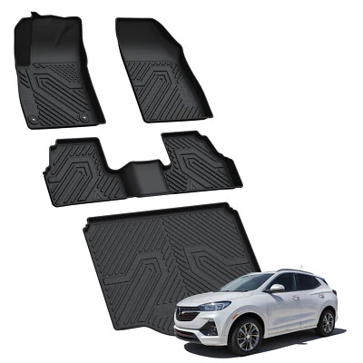 Floor Mats & Cargo Mat for Chevrolet Trax 2014-2022 / Buick Encore 2013-2022 TPE - Image 1 of 4