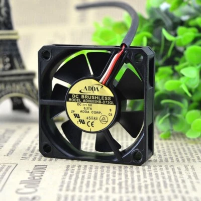 ADDA AD0605HB-D73GL 6015 DC5V 0.37A 6CM 3pin cooling fan - Image 1 of 4