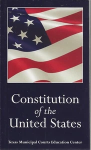 Constitution of the United States by Texas Municipal Courts Education Center - Imagen 1 de 2